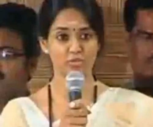 Ranjitha Menon. TV Grab