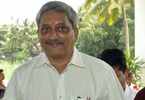Goa Chief Minister Manohar Parrikar. PTI photo