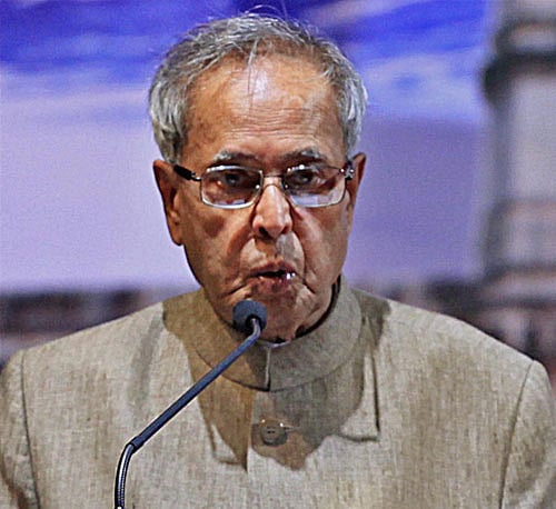 President Pranab Mukherjee File Photo