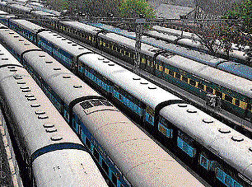 Automatic doors in AC coaches