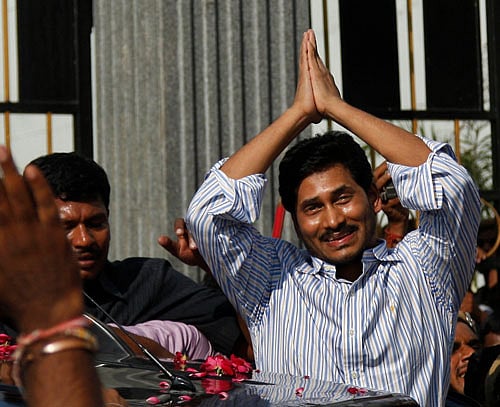 Jaganmohan Reddy released from jail