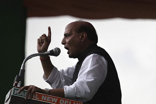 BJP president Rajnath Singh. File Photo