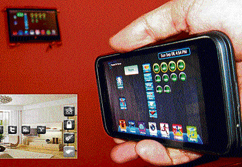 touche: With the home fully automated, you can keep an eye even while not being there physically. (Photo by Author)