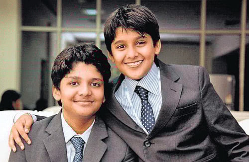 Shravan Kumaran (left) and Sanjay Kumaran