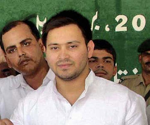 Lalu Prasad's eldest son Tejasavi Yadav PTI File Photo