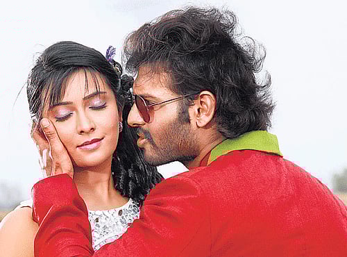 How smooth: Radhika Pandit and Sumanth in the film.