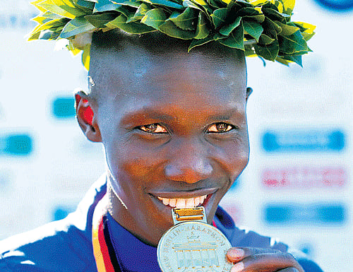 kenyan on a mission Wilson Kipsang says he is keen to add the Olympic marathon title to his world record. reuters