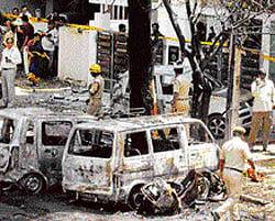 File photo of Bangalore blast