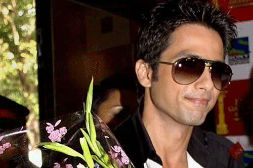 Actor Shahid Kapoor PTI File Photo