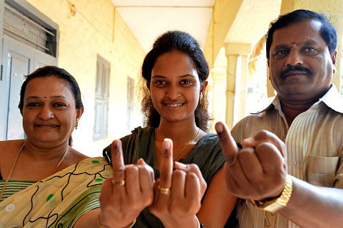 EC seeks parties' views on banning opinion polls. DH file photo