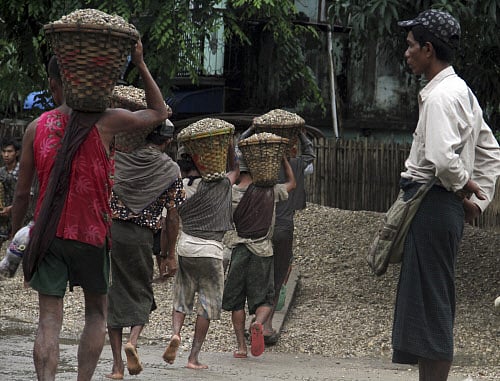 India has the dubious distinction of having the highest number of people living in conditions of slavery. AP photo.