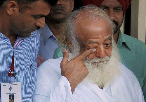 Asaram Bapu. PTi photo