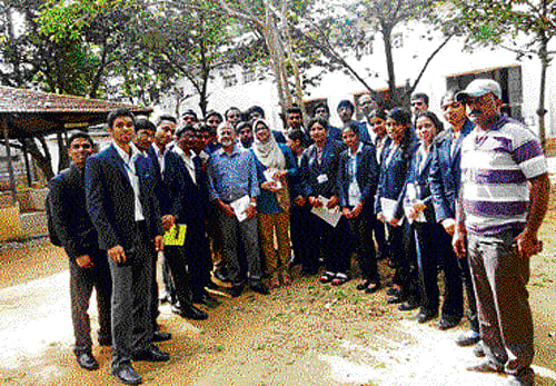 impressed The students during the industrial visit.