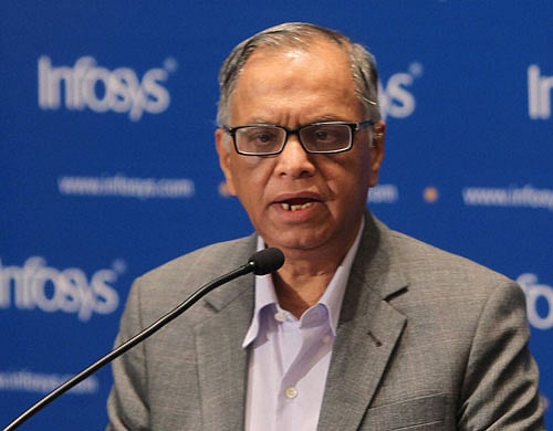 N R Narayan Murthy, Chairman of Infosys Technologies / PTI file photo