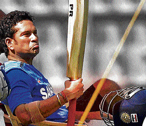 some more runs? Batting maestro Sachin Tendulkar will turn out for Mumbai in his last  Ranji Trophy match against Haryana at Lahli. pti