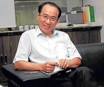 optimistic Kim Kum-pyoung, director of Korean Cultural Centre.