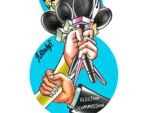 The Commission issued these orders and sent them to Chief Electoral Officers of all the five poll-bound states of Chhattisgarh, Madhya Pradesh, Mizoram, Rajasthan and Delhi. DH Illustration/ G Balaji