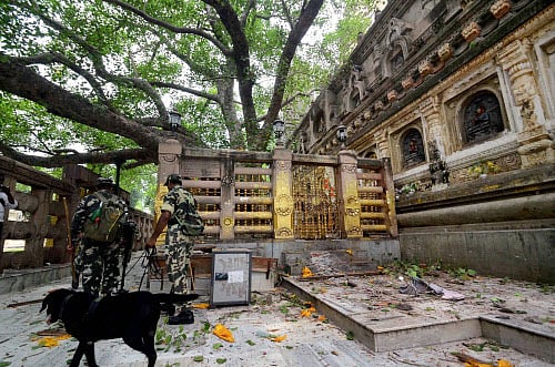 Thai commandos guard 300 kg gold for Mahabodhi temple. PTI File Image