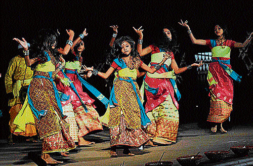 kids' play: Children display various folk arts at Bal Sangam - an annual children's festival by the National School of Drama.