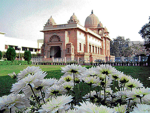 blissful: Ramakrishna Mission at RK Ashram Marg is a lot more than just a temple.