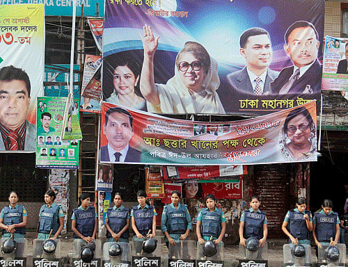 The opposition party alliance led by the Bangladesh National Party (BNP) has held large-scale and often violent protests throughout the country for weeks, and security forces have at times responded with excessive force. AP Photo