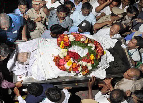 Though the legend has not been verified historically, the 'curse of Alamelamma' springs up whenever the Mysore Maharaja goes without an heir.  DH Photo