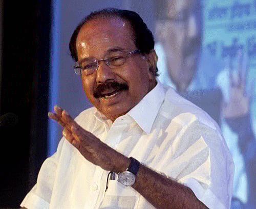 Petroleum Minister M Veerappa Moily. PTI File Photo.