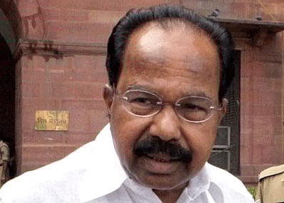 Petroleum Minister M Veerappa Moily. PTI File Photo.