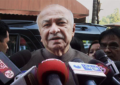 Home Minister Sushilkumar Shinde. PTI File Photo