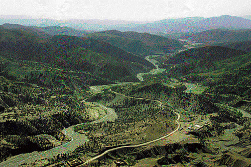 Land of Terror: The mountainous region of Waziristan, the setting of Fatima Bhutto's book.