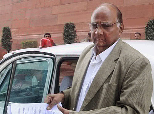 NCP chief Sharad Pawar PTI File Image