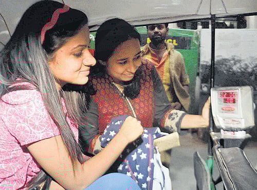 doubly sure: Passengers will have to be wary of auto  drivers who dupe them with fake fare charts. dh Photo