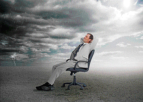 Staying calm during a storm