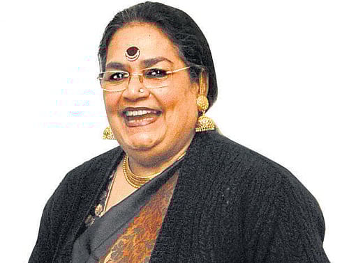 enthusiastic Usha Uthup