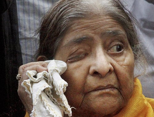 ''What the judge said I listened, but I am not going to be disheartened by it and will take my fight to higher courts,'' Jafri, who broke down after the judge pronounced his verdict, told reporters. PTI photo