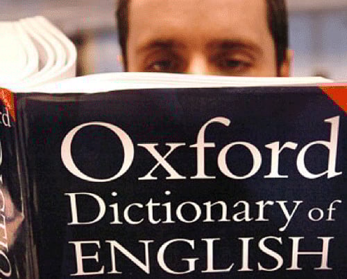 The emergence of new media has posed a threat to the existence of big, fat and tedious-looking dictionaries, but the publishers of the Oxford tome are unfazed by this challenge. AP File Photo.