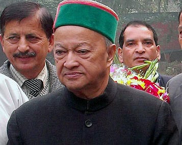 Himachal Pradesh Chief Minister Virbhadra Singh in New Delhi on Wednesday. PTI Photo