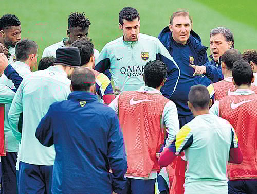 team talk Barcelona will eagerly welcome back Lionel Messi, who was sidelined for close to two months because of an injury. reuters