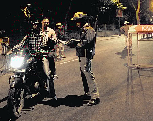 Many youngsters have had unpleasant experiences with the City cops. Photo for illustration purpose. DHNS