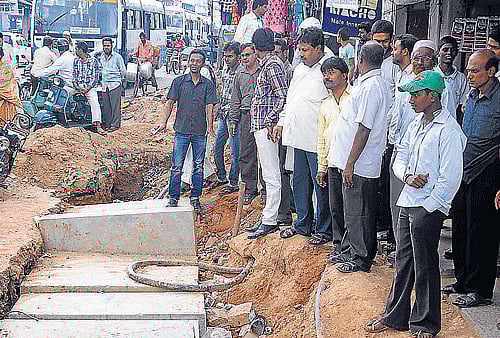 Traders of Tannery Road have been resisting BBMP's attempt to widen the road.