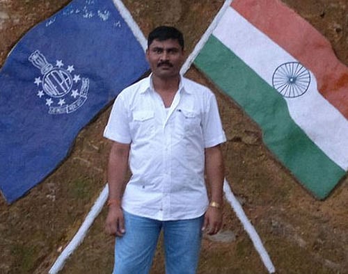 Police officer Mallikarjun Bande succumbs to injuries. Photo: Facbook page