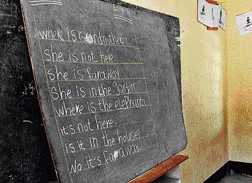 Eliminating fear of grammar