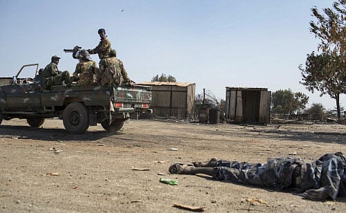 Indian soldiers come under fire in South Sudan. Ap Image