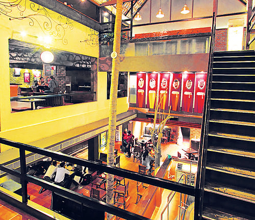 An inside view of Toit. DHNS