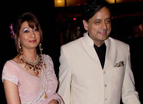 ''Joh hona hota hai woh hokay rahega. "Hastay huay jayengey (whatever is destined to happen will happen. will go smiling)'', were the among the last tweets of Sunanda Pushkar. PTI File Photo.