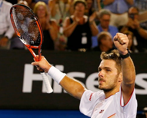 Switzerland's Stanislas Wawrinka upset injury-troubled world number one Rafael Nadal to win his first Grand Slam title at the Australian Open on Sunday. Reuters
