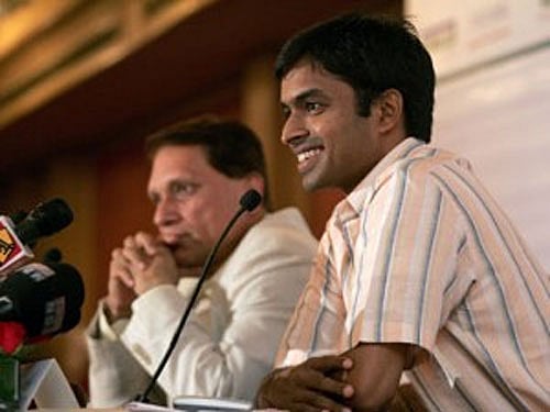 Chief national badminton coach Pullela Gopichand hopes his two most famous proteges -- Olympic bronze medallist Saina Nehwal and World Championship bronze medallist P.V. Sindhu -- play many more finals against each other like they did here at the India Grand Prix Gold. Reuters File Photo.