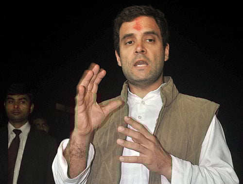 Hinting at a shift from traditional pro-poor politics of his party, Congress Vice President Rahul Gandhi today said after the coming Lok Sabha elections, the party will focus on the uplift of those who fall between below poverty line category and the middle class. PTI File Photo