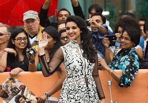 Actress Parineeti Chopra has said that good sense of humour in men matters a lot to her. Reuters File Photo