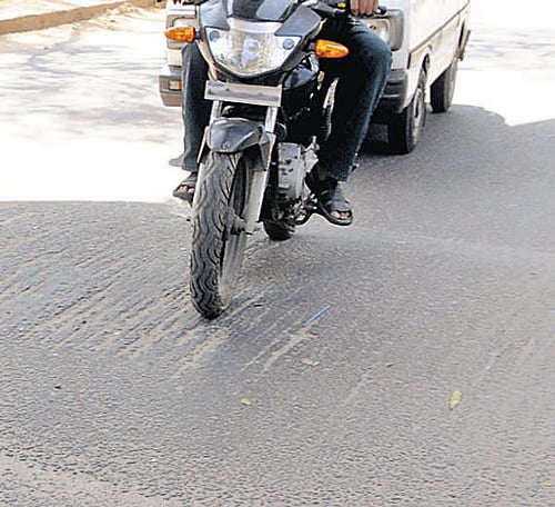 A hump with no markings. DH Photo